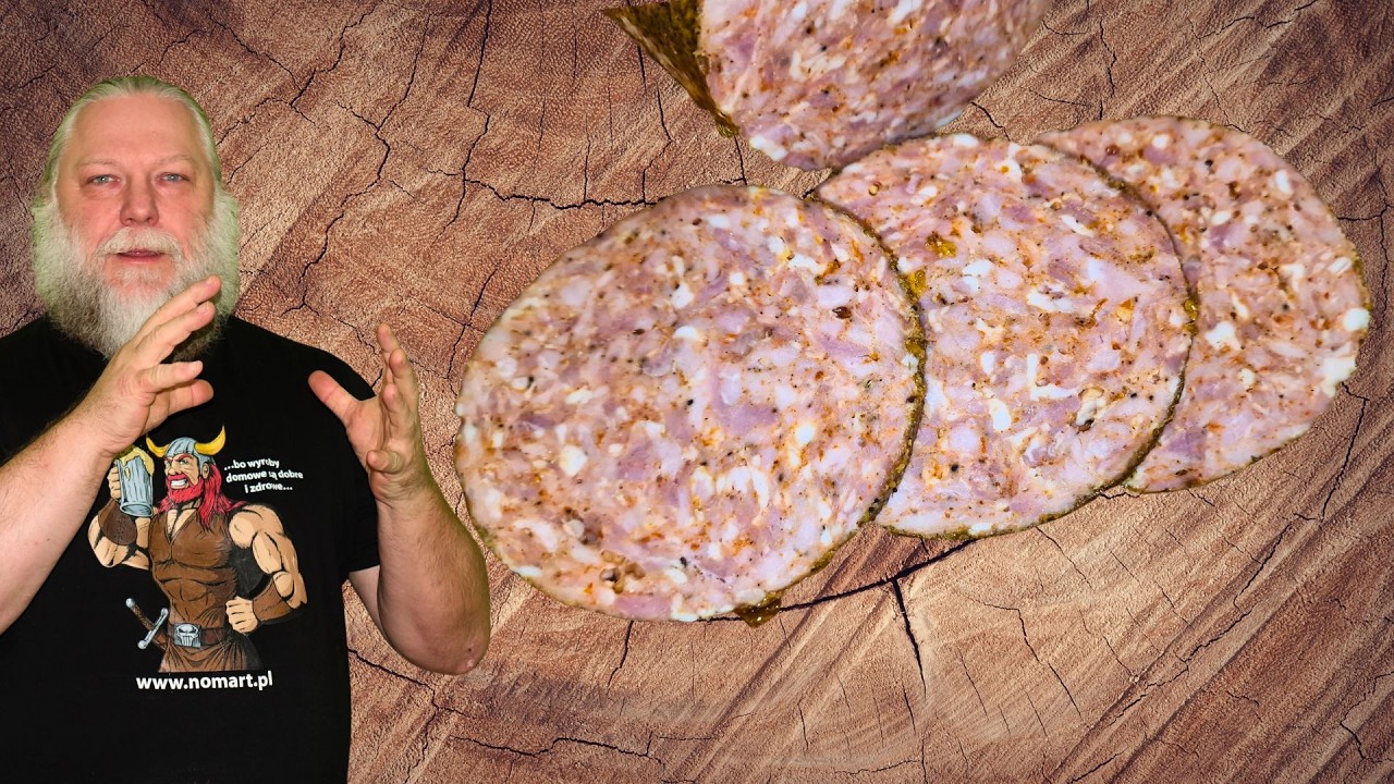 Mielonka z szynki w ziołowej otoczce - Wyroby Domowe - Praktyka u Praktyka