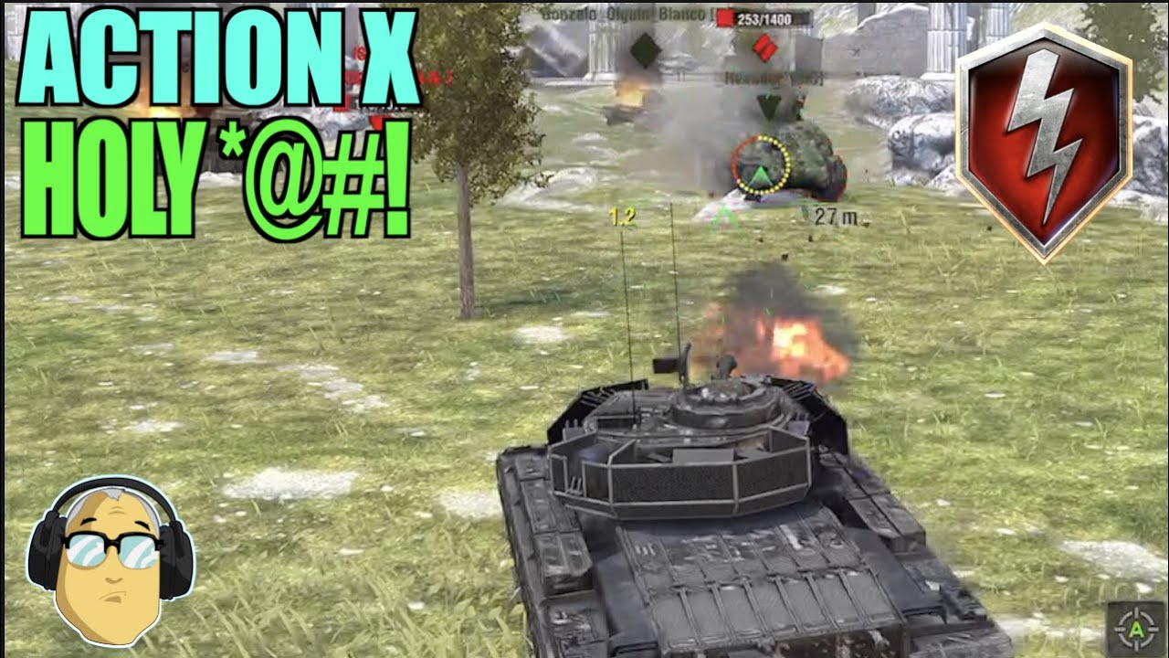 Action X Caernarvon Deluxe Upsize World of Tanks Blitz