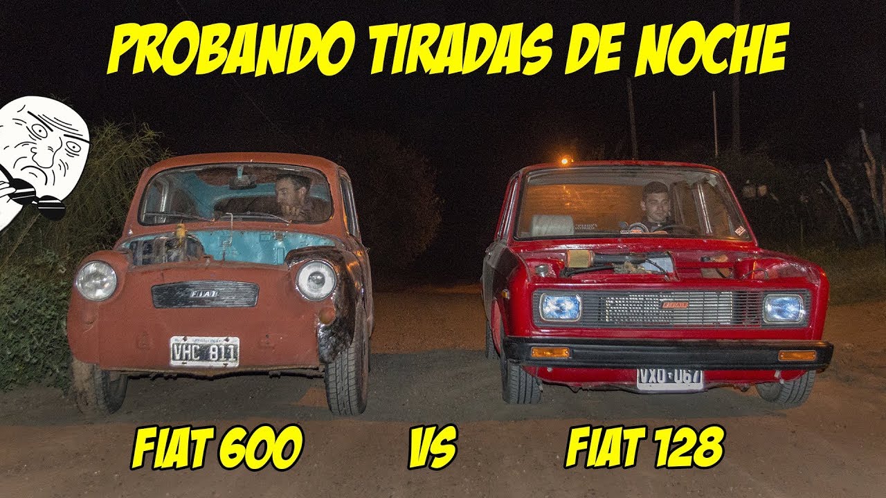 Tiradas con FIAT 128 y FIAT 600 en Tierra + Soplete - Radialero Team