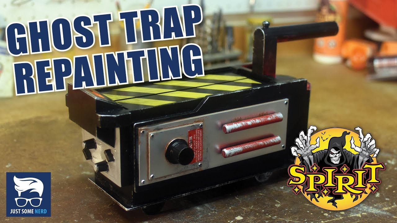 Spirt Halloween Ghost Trap Repaint
