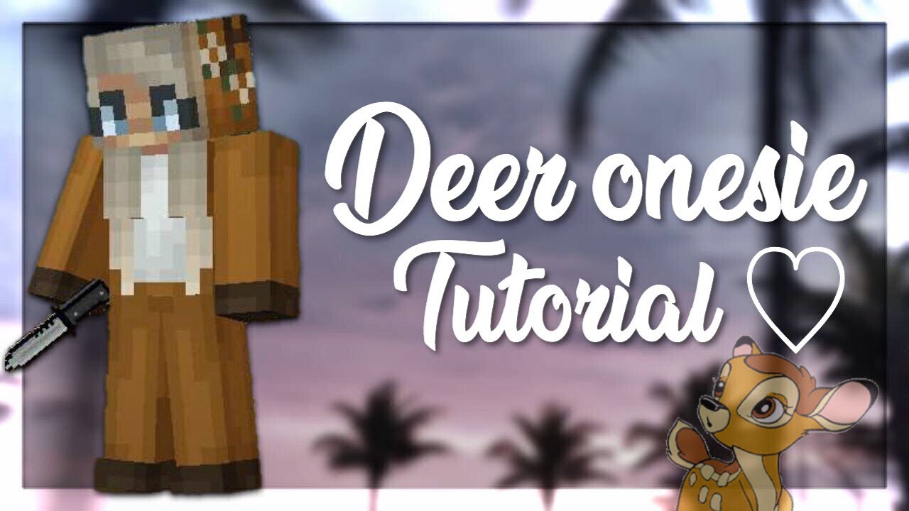 How to make a deer girl skin!!(Tutorial) - Pixel Gun 3D!