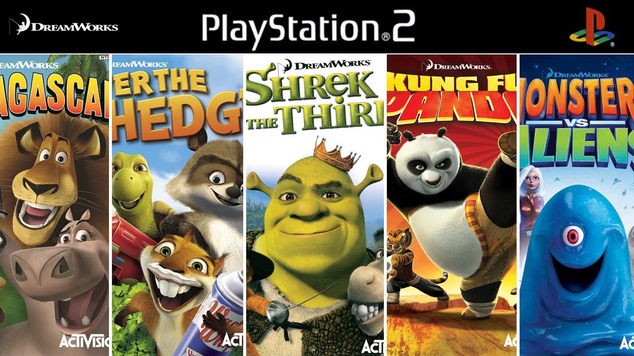 DreamWorks Animation Games для PS2