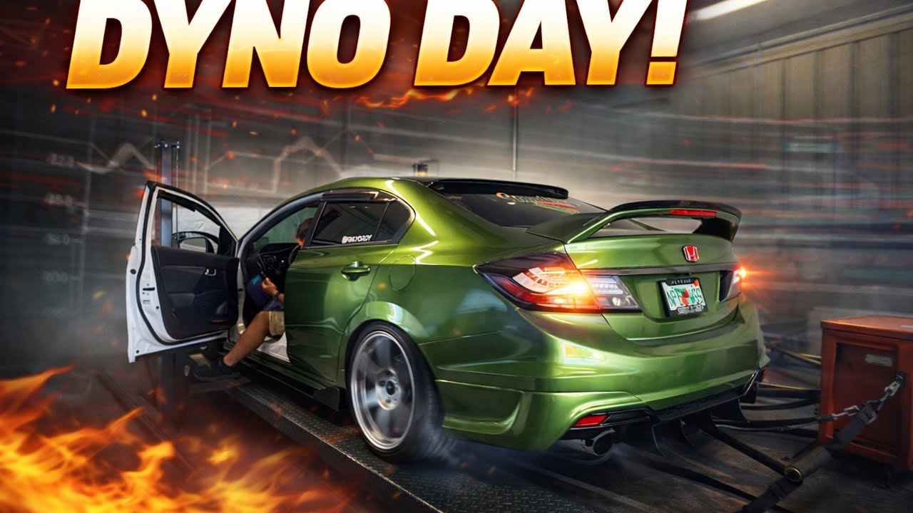 DYNO DAY WITH FASTEST CIVIC!!