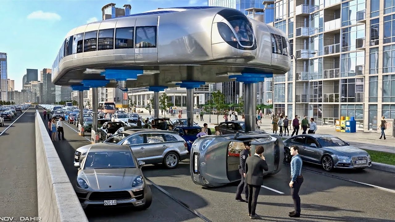 Trafiği Dinlemeyen Otobüsler ! Aklınızı Havaya Uçuracak Geleceğin ÇILGIN Ulaşım Araçları