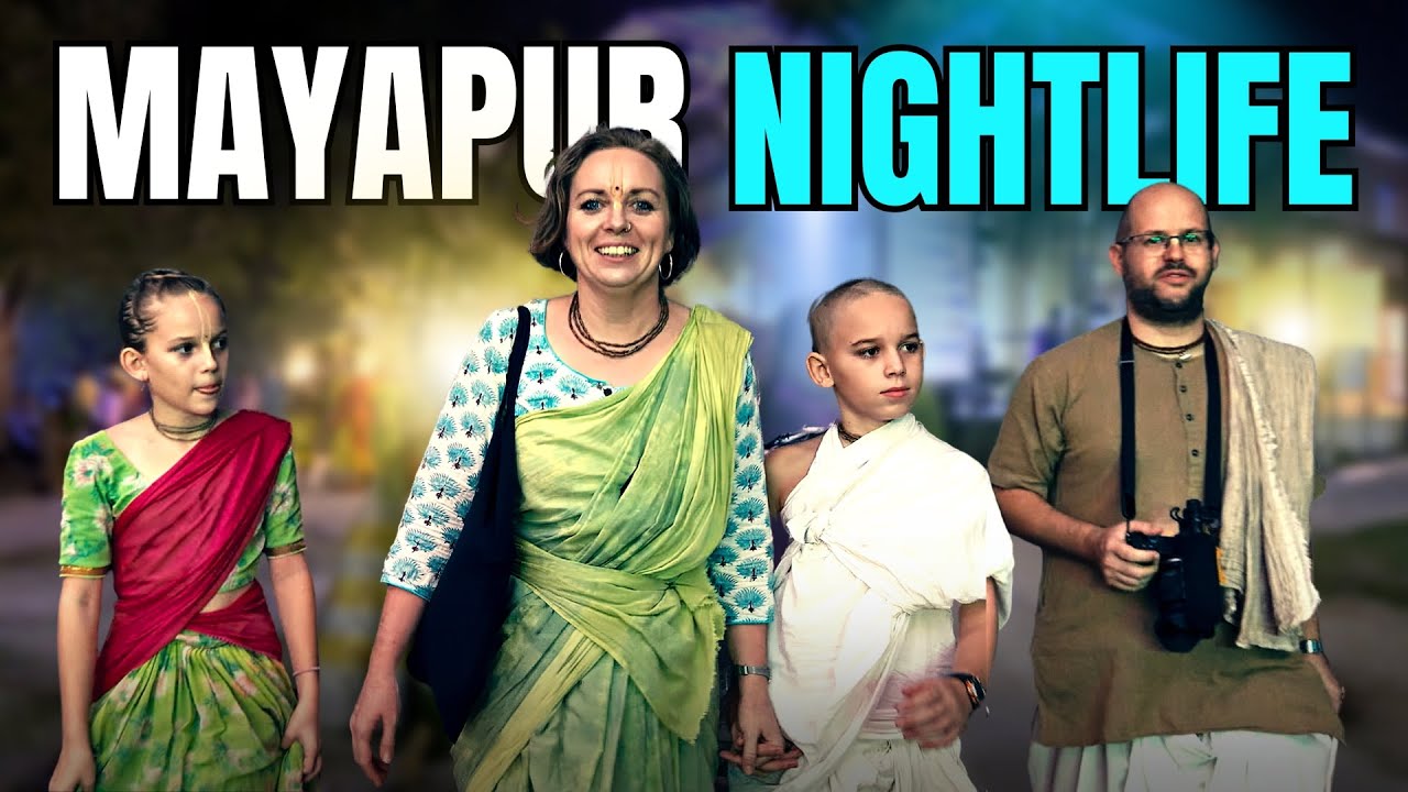 Family Night Out | Mayapur becomes alive at Night!