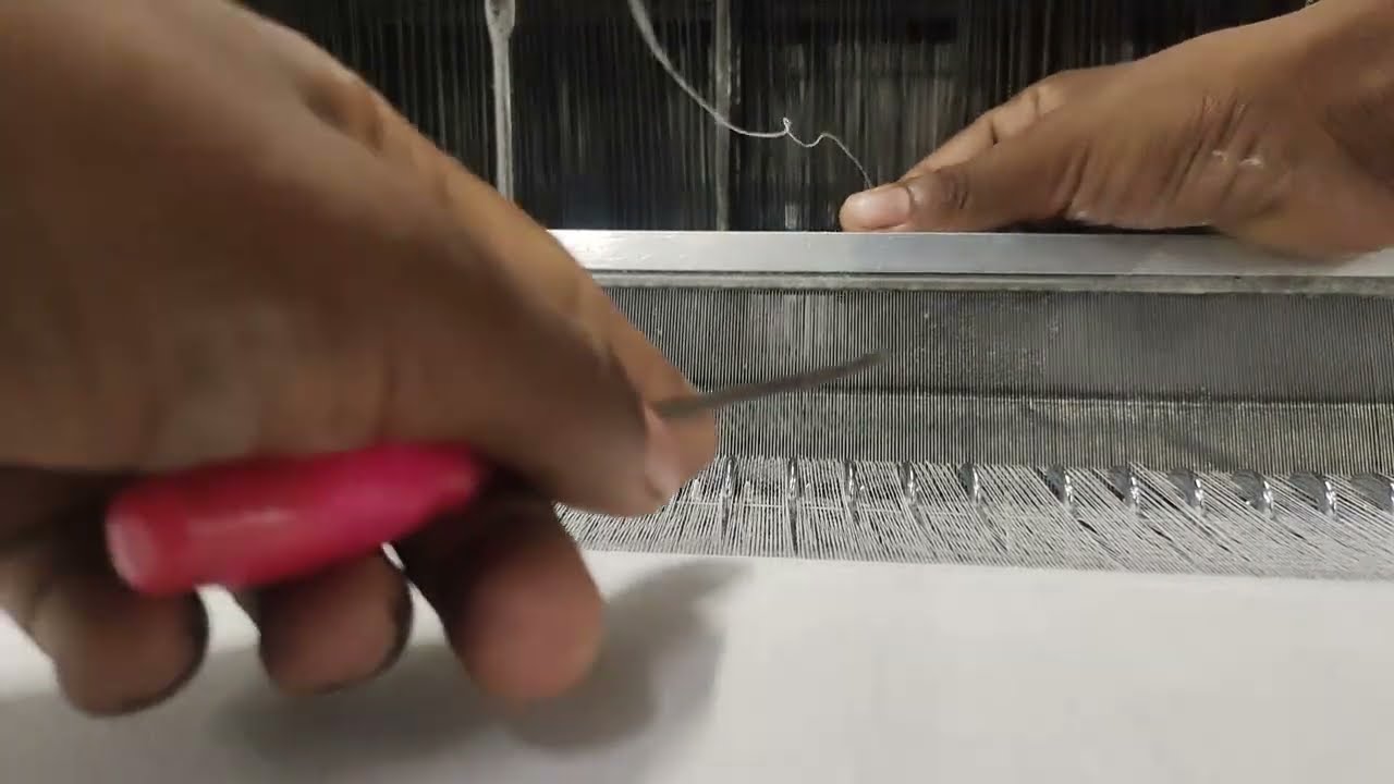 Textile Mills #Weaving loom #machine