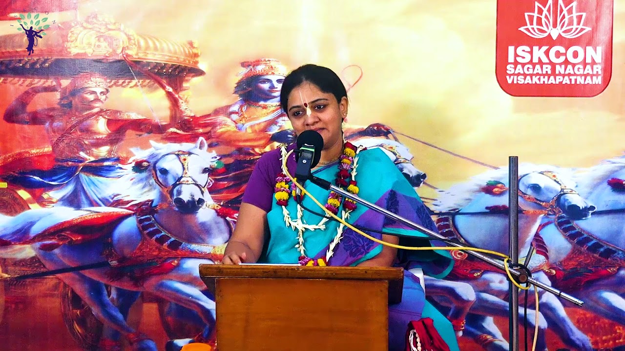 Srila Prabhupada Lilamrita, 26 Qualities of a Vaishnava, Part   5 Telugu by Nitaisevini Mataji
