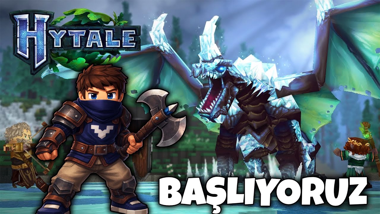 AZIZGAMING HYTALE İLE GERİ D&Ouml;N&Uuml;YOR | Hytale T&uuml;rk&ccedil;e
