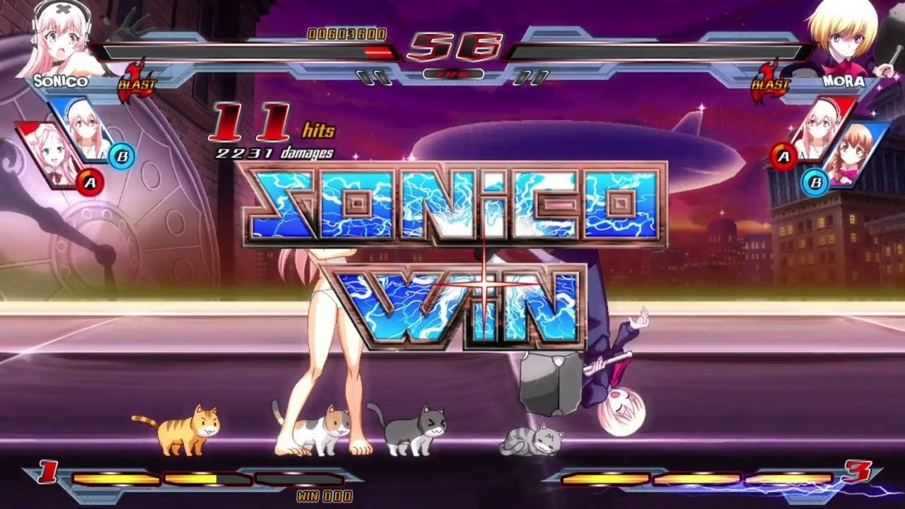 NITROPLUS BLASTERZ -HEROINES INFINITE DUEL-　#001