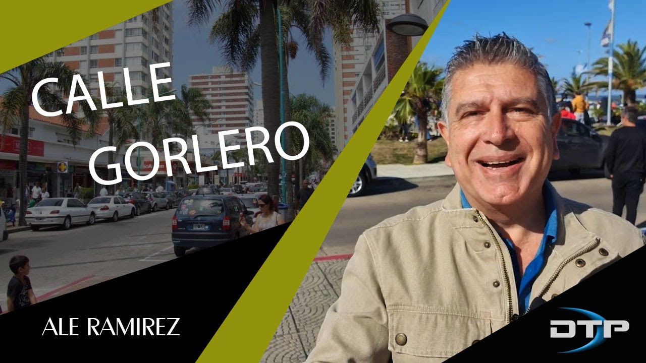 Gorlero - Punta del Este,  Uruguay - La calle emblem&aacute;tica de Punta