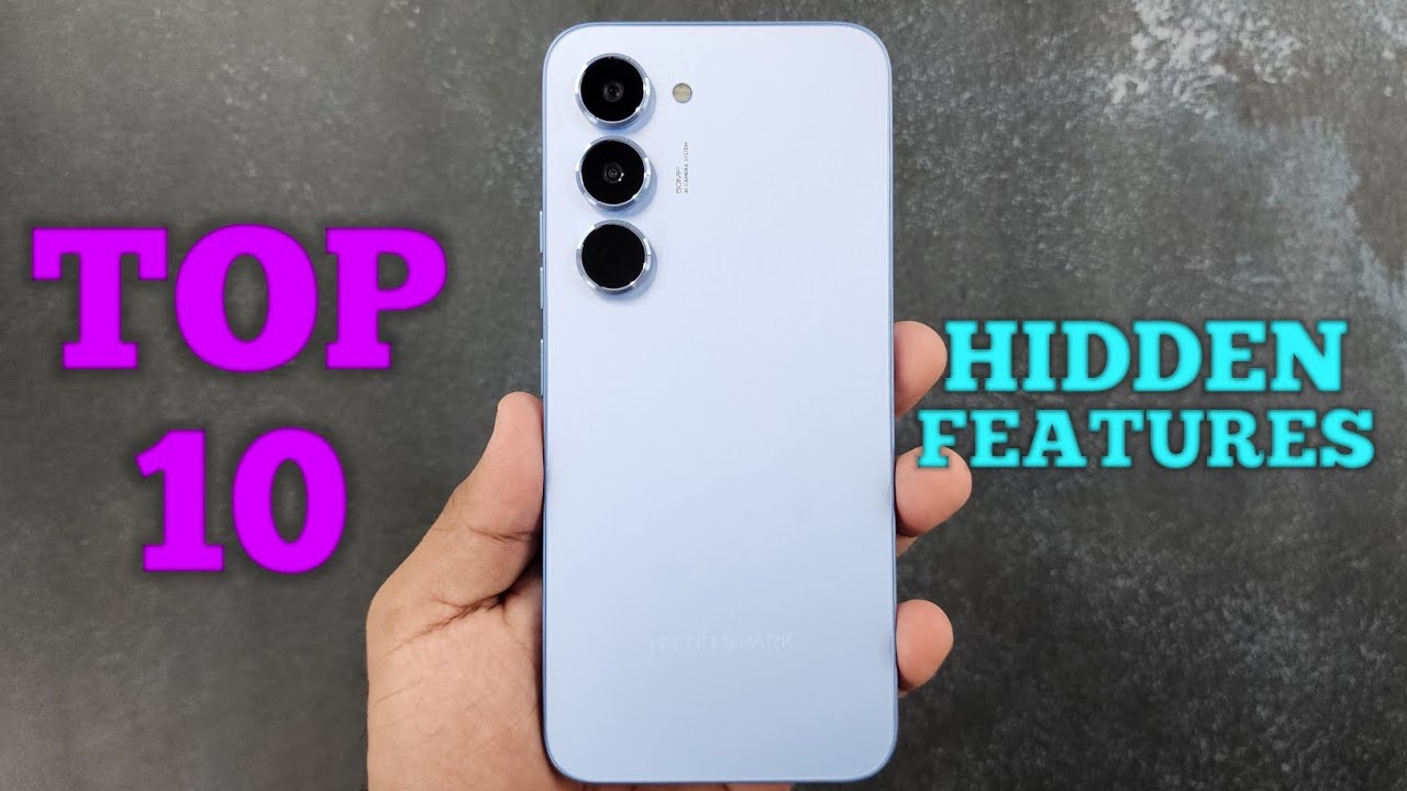 Tecno SPARK 40 PRO Top Tips And Tricks - Top 10++ Hidden Features & Settings in Urdu/Hindi