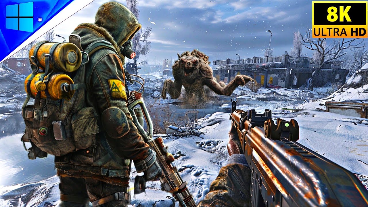Metro Exodus Mission 1 |  Survival Gameplay | Realistic High Graphic |  Walkthrough 8K 60FPS