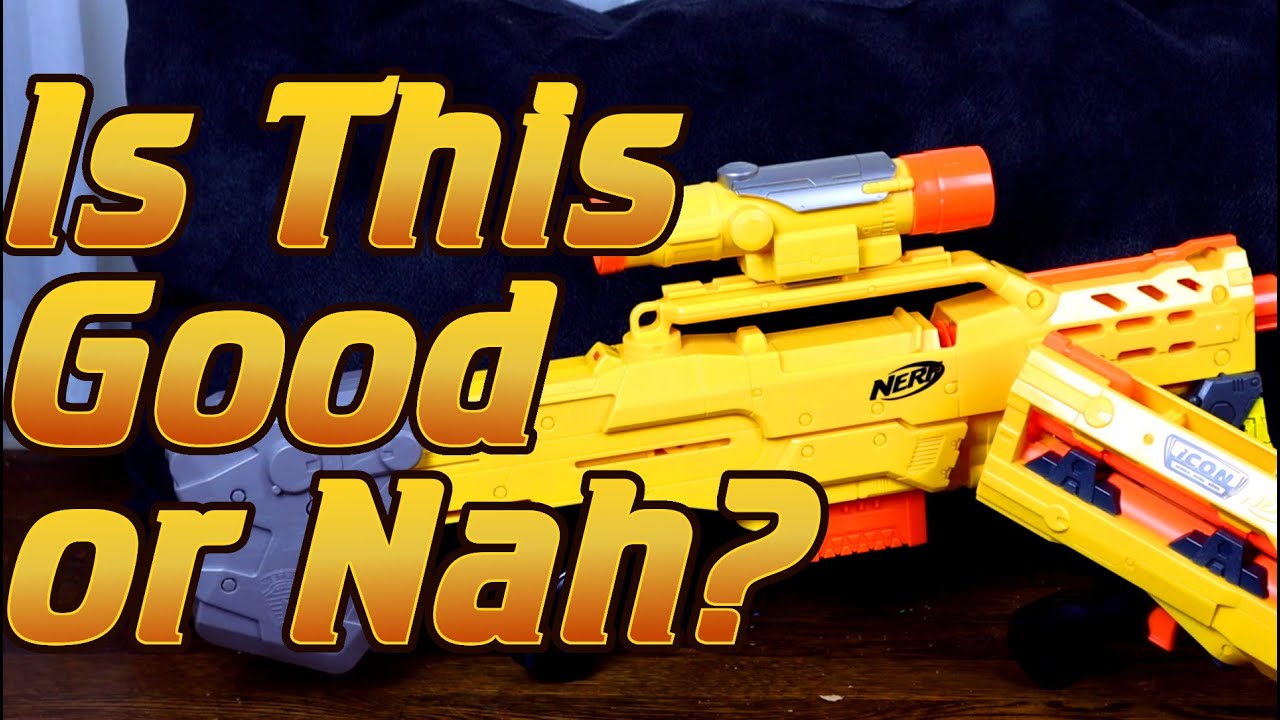 Честный обзор: Nerf Icon Longshot (ТРИУМФАЛЬНОЕ ВОЗВРАЩЕНИЕ ИЛИ БЕССТЫДНЫЙ СБОР ДЕНЕГ?!?)