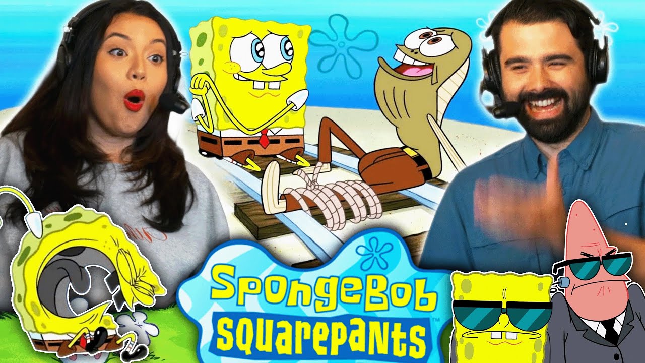 We Watched SPONGEBOB SEASON 11 EPISODE 15 AND 16 For the FIRST TIME!! MY LEG