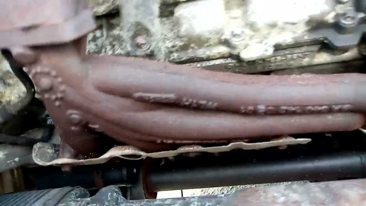 снятие турбины с Mercedes a-class b-class w169 w245 #мерседес