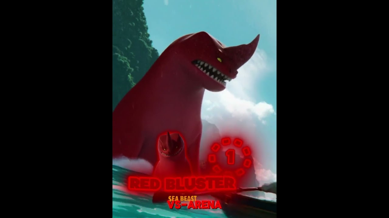 Red Bluster vs Monkey King #theseabeast #monkeyking