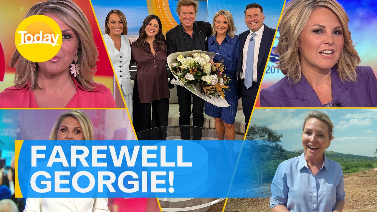 Georgie Gardner farewells Nine after 25 years | Today Show Australia
