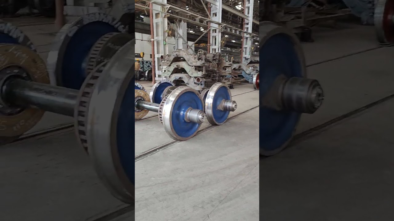 train wheels at matunga rail coach factory