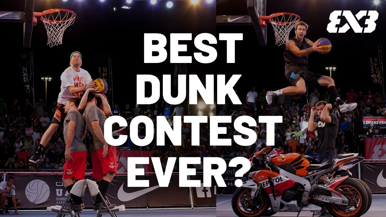 Lipek vs Kilganon 🤯🍿 BEST DUNK CONTEST EVER? FIBA 3x3 World Tour Abu Dhabi 2015 | 3x3 Basketball