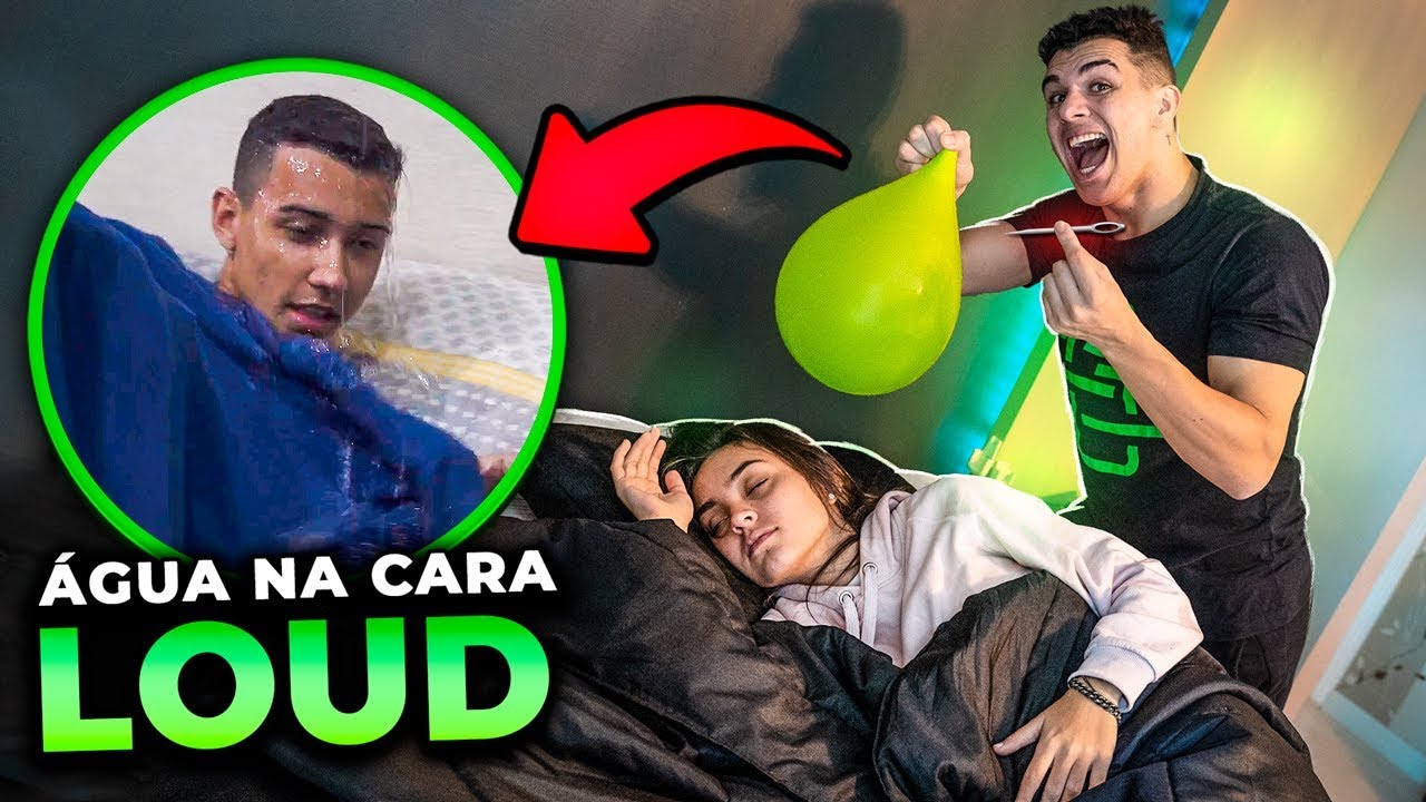 DEU TRETA?! ACORDEI TODO MUNDO COM BALÃO DE ÁGUA NA LOUD!!