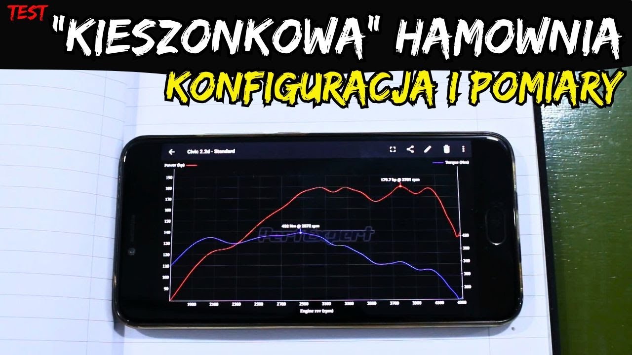 Kieszonkowa Hamownia Drogowa - tani pomiar mocy samochodu / PerfExpert