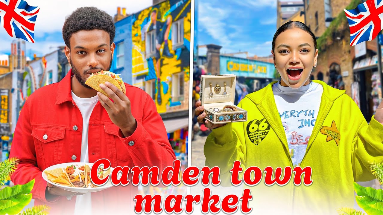 ከ እብድዋ Rosi ጋር በ London Camden Market 