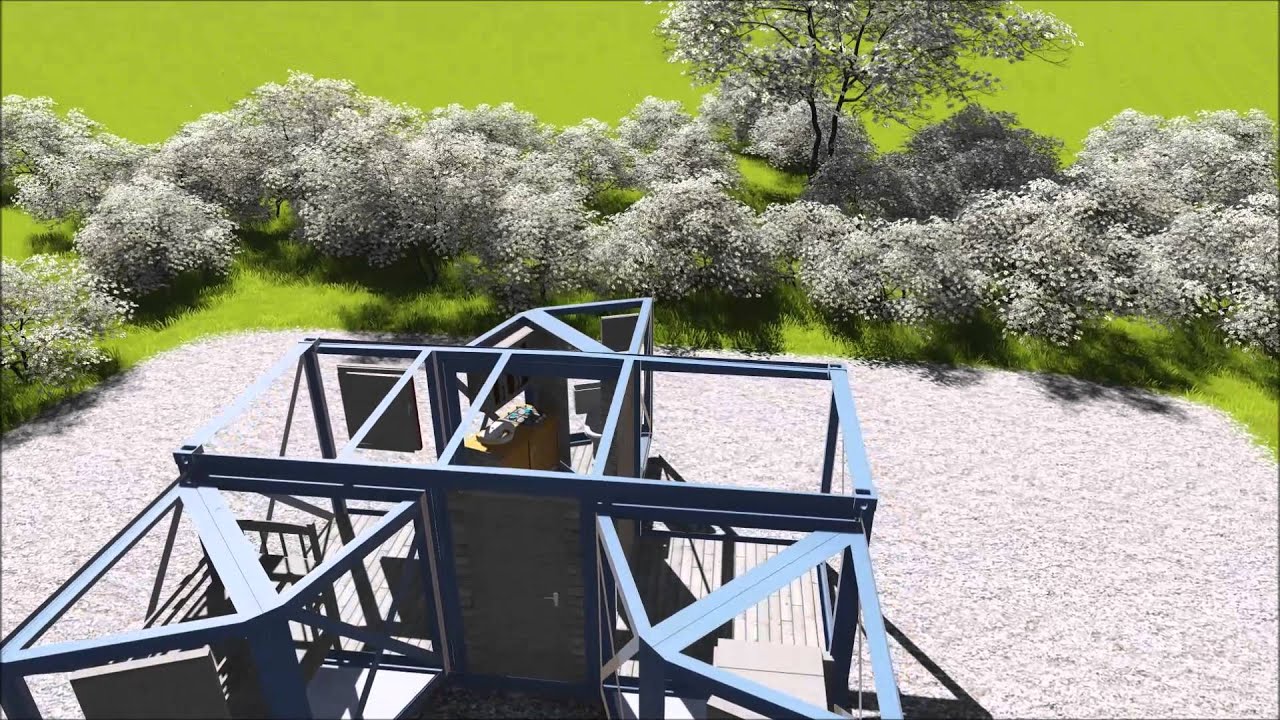expandable container house trivol