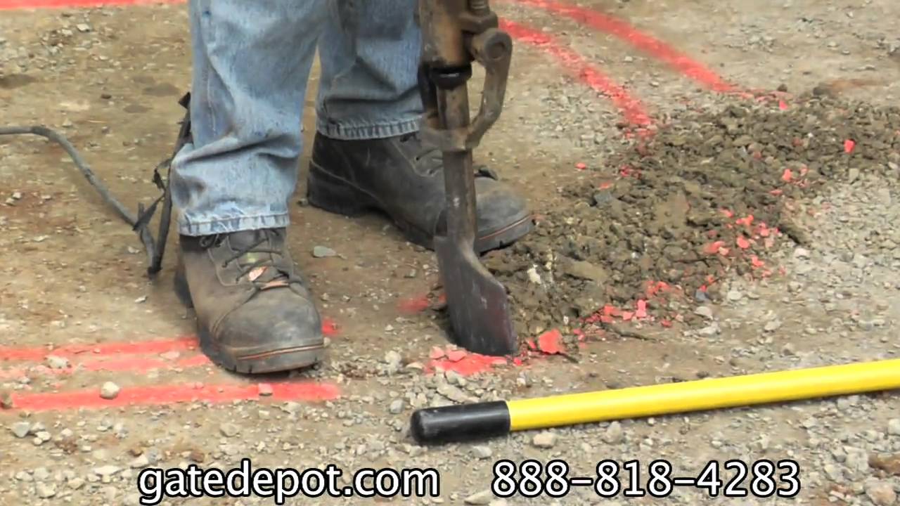 DIY  Driveway Gate Preformed Buried Loop Iinstallation