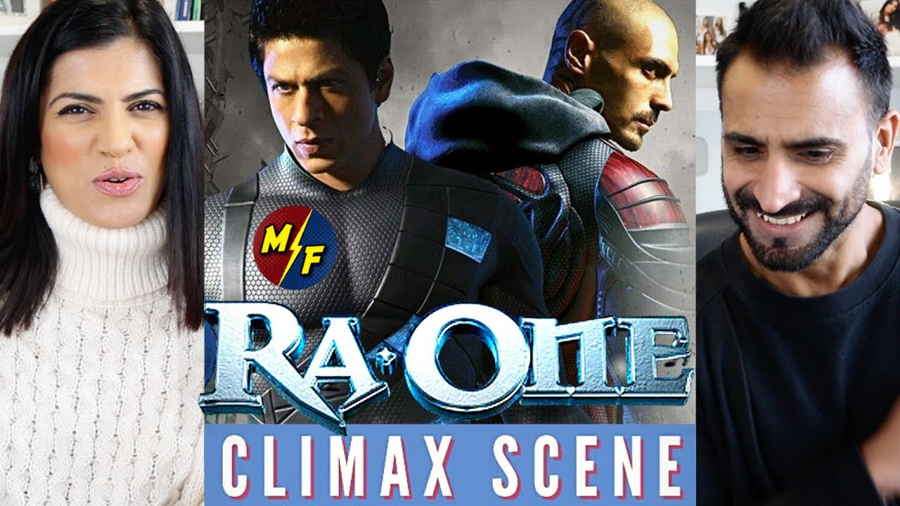 РЕАКЦИЯ НА СЦЕНУ БОЯ В ОДНОЙ КУЛЬТОВОЙ СЦЕНЕ RA ONE CLIMAX!! | Шахрукх Кхан | Арджун Рампал | Кар...