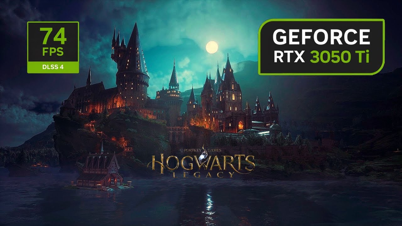 Hogwarts Legacy | RTX 3050 Ti 4GB | i5 12500H | Acer Nitro 5 | Gameplay FPS Test | DLSS | FG | 2025