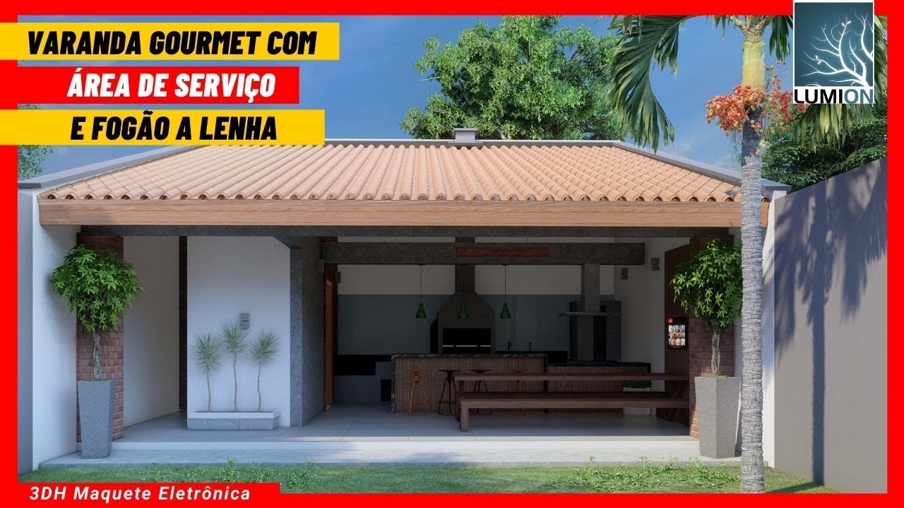 VARANDA GOURMET COM CHURRASQUEIRA E &Aacute;REA DE SERVI&Ccedil;O | ED&Iacute;CULA |