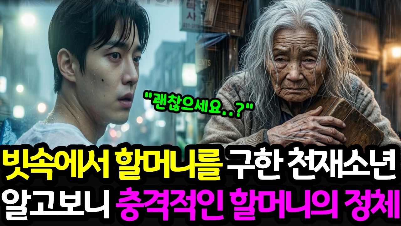 빗속에서 버려진 할머니를 구해준 천재소년… 아무도 몰랐던 놀라운 정체ㅣ노후사연ㅣ감동사연ㅣ사연라디오ㅣ인생사연ㅣ오디오북