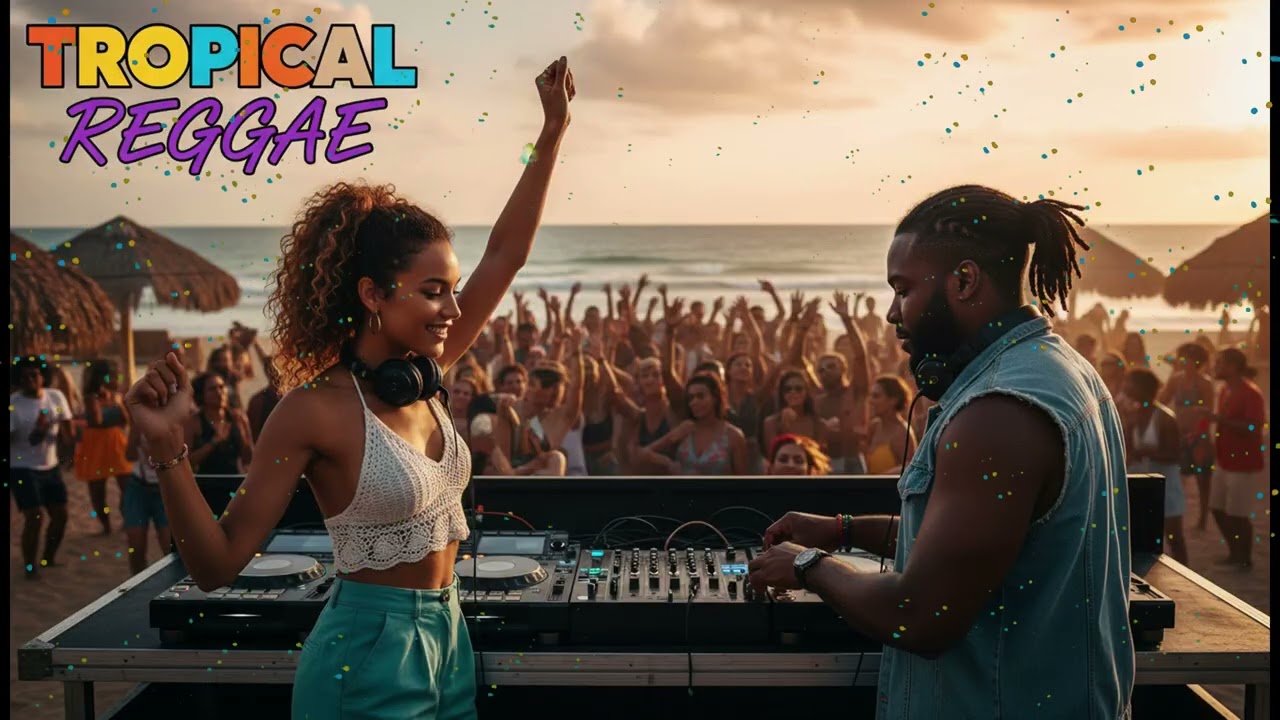 Tropical Reggae Oasis – Stress Relief Music & Island Dreams
