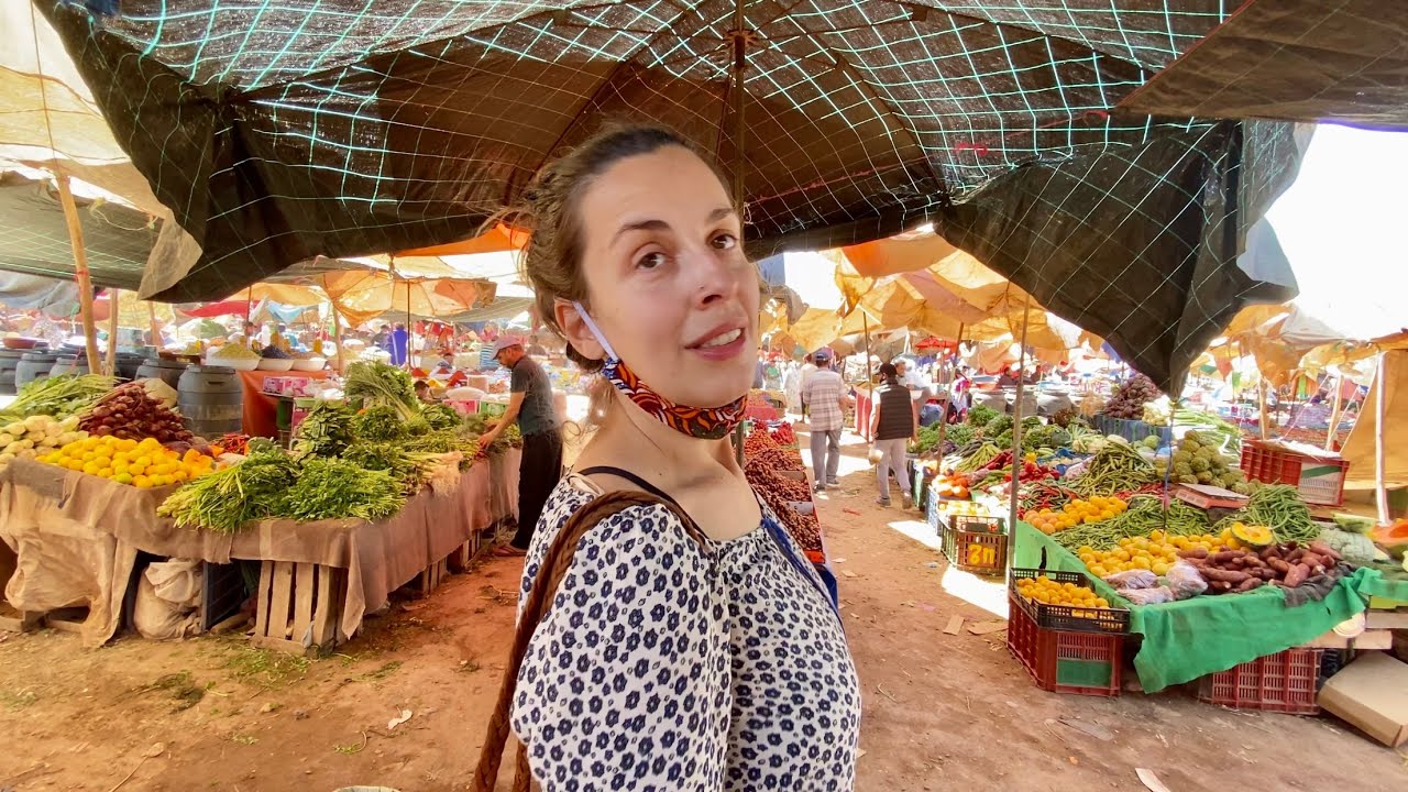 Morocco Street Food, Thrift Store, Cost of Unique Fruits and Vegetables in Morocco