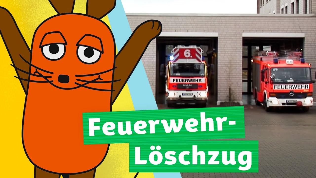 Was für Fahrzeuge gibt es bei der Feuerwehr? | Die Maus | WDR