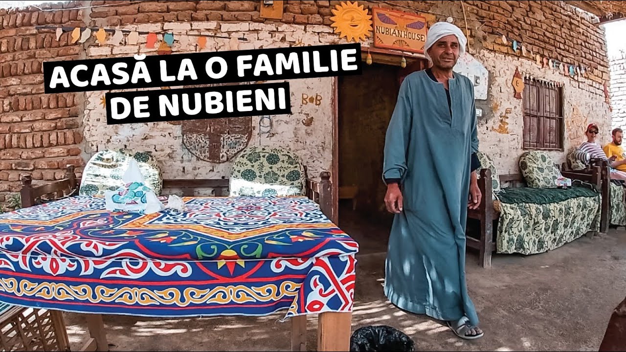 Am MANCAT LA O FAMILIE DE NUBIENI - Merita experienta? | LUXOR, Egipt 🇪🇬