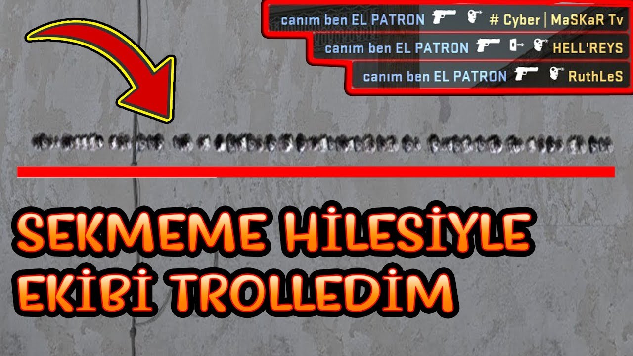 EFSANE HİLEYLE EKİBİ TROLLEDİM!! (ÇILDIRDILAR)