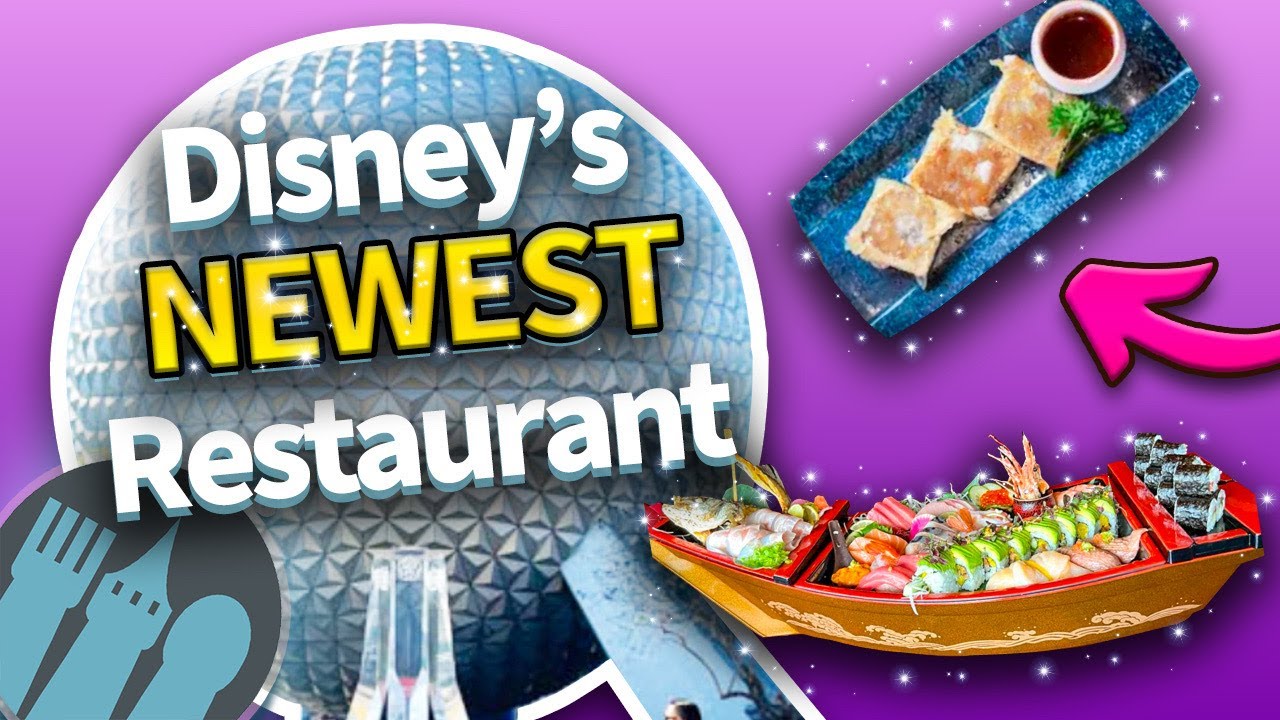 Should YOU Eat at Disney World's NEWEST Restaurant Shiki-Sai?