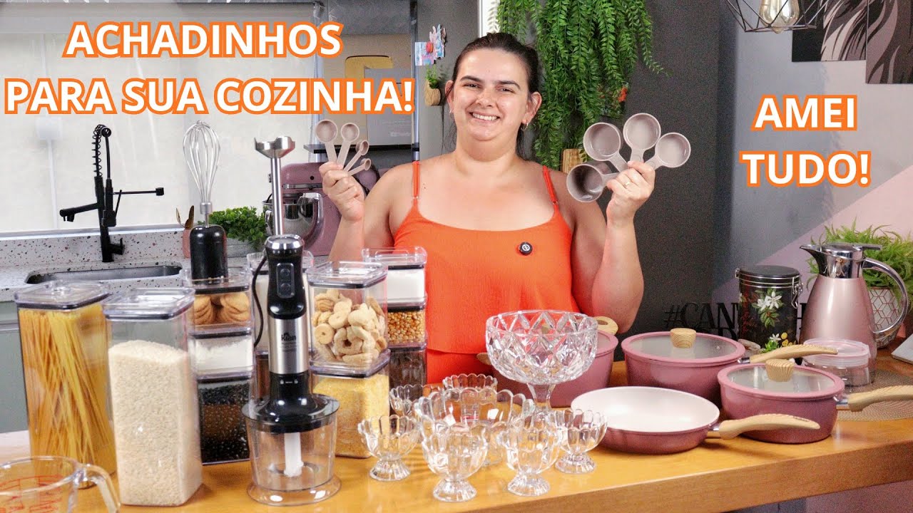 ITENS DA SHOPEE QUE DERAM UM UP NA MINHA COZINHA!