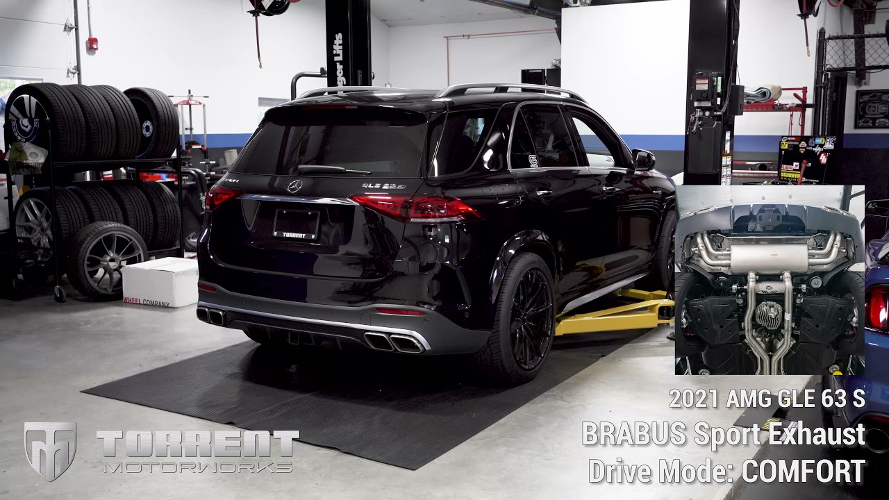 BRABUS Exhaust vs Stock - AMG GLE63 S (2021)