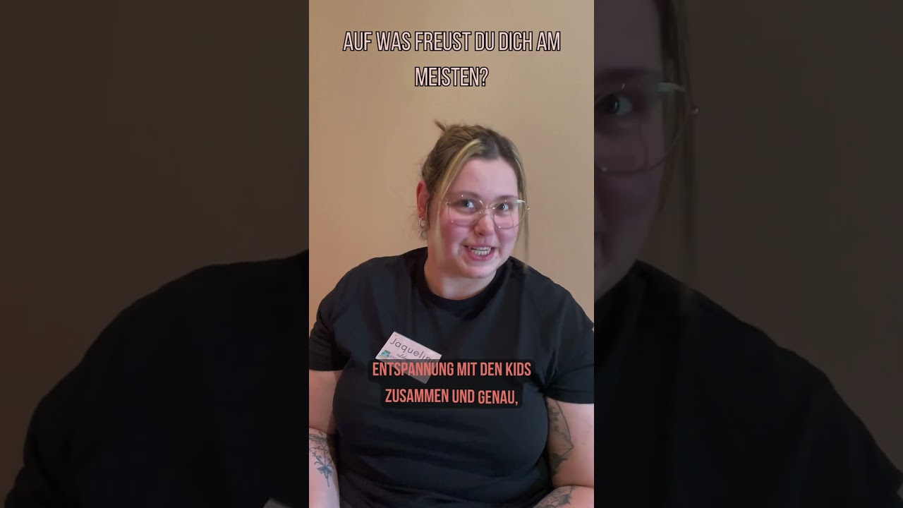 Interview mit Jaqueline: Wie war dein 1. Tag als Kinderanimateurin? 🎉