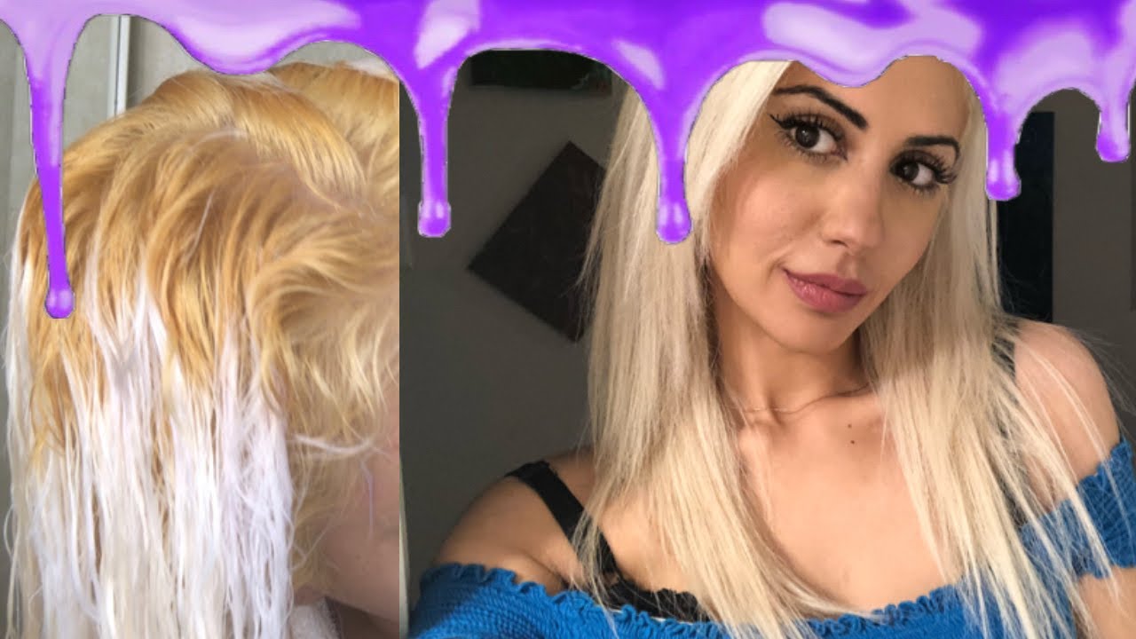 FIX ORANGE HAIR🧡| DIY purple shampoo💜 | fast & easy