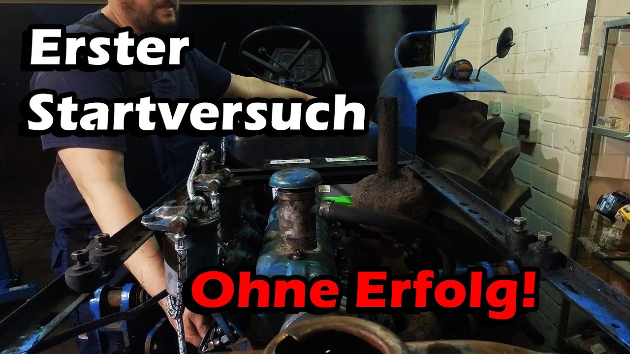 Erster Startversuch ohne Erfolg! | Hanomag Brillant 600 | Ste Te