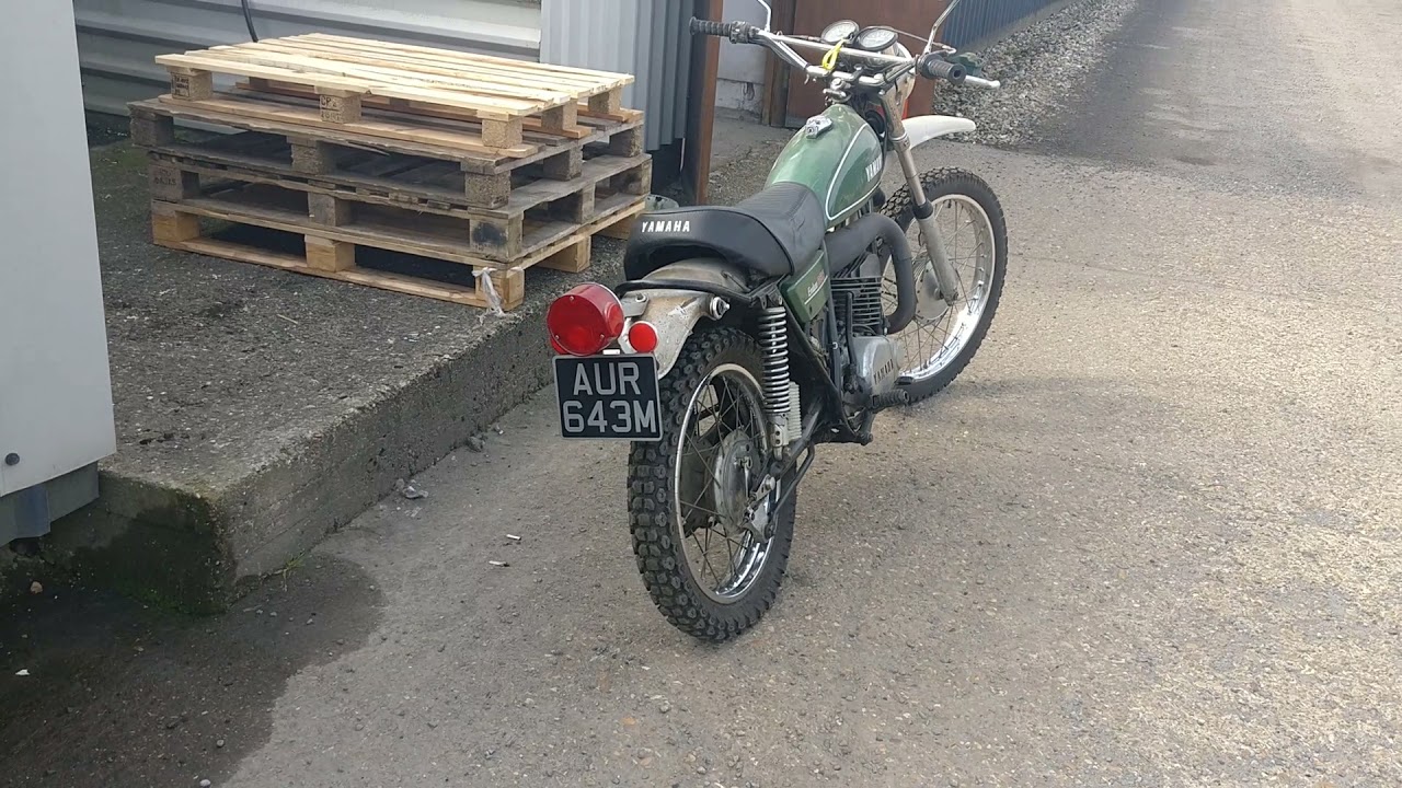 1974 Yamaha DT360 Running