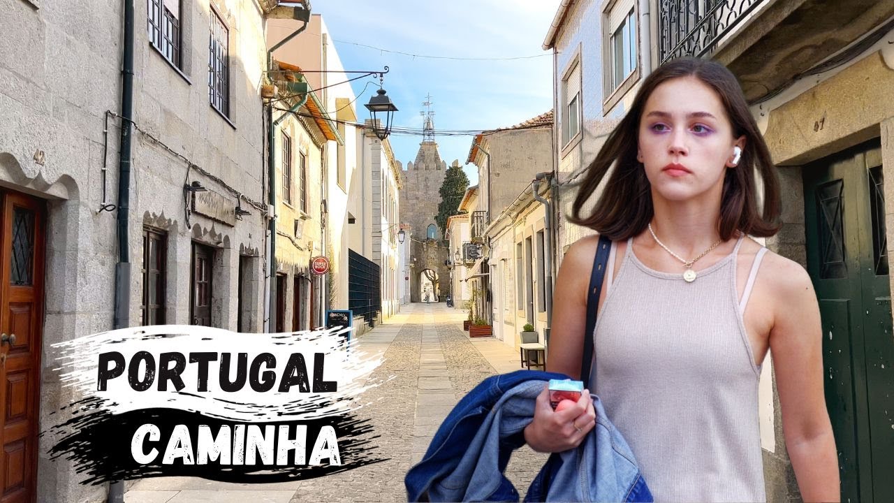 Onde Portugal faz a Curva - Caminha | Viana do Castelo 2023 (Tour 4K Ultra HD)