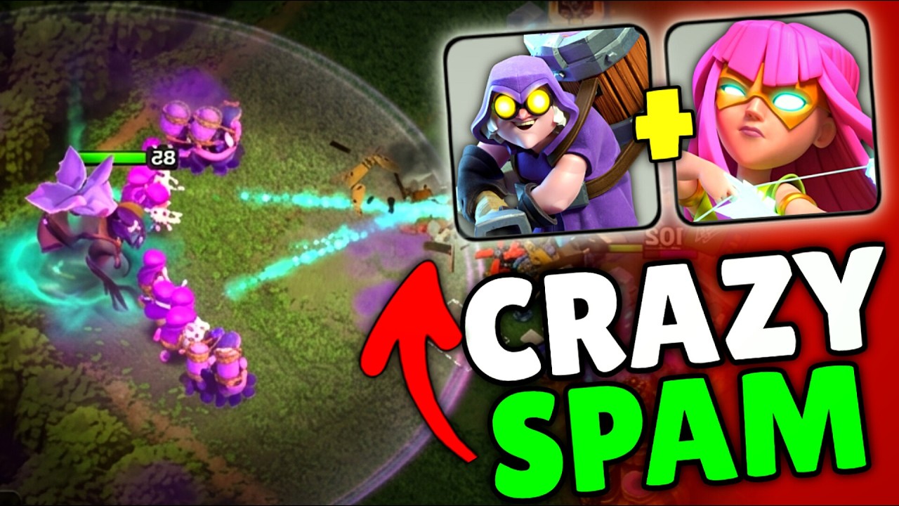 Push To Legend #1 EASY Attack Strategy! NEW TH18 Super Archer SPAM Is BROKEN! In Clash of Clans