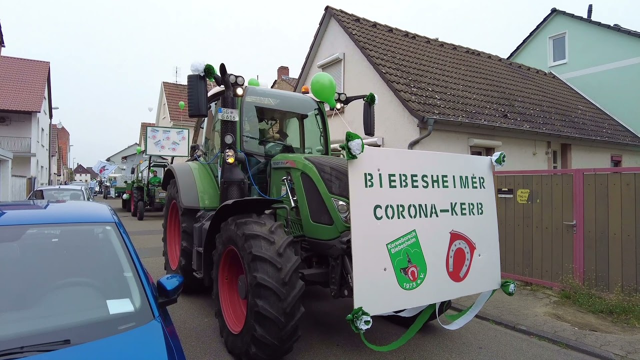 Biebesheimer Corona online Kerb 2021-Umzug am 1.5.21