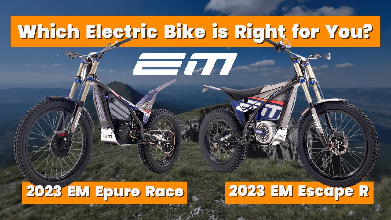 Which Electric Bike is Right for You? 2023 EM Epure Race or 2023 EM Escape R