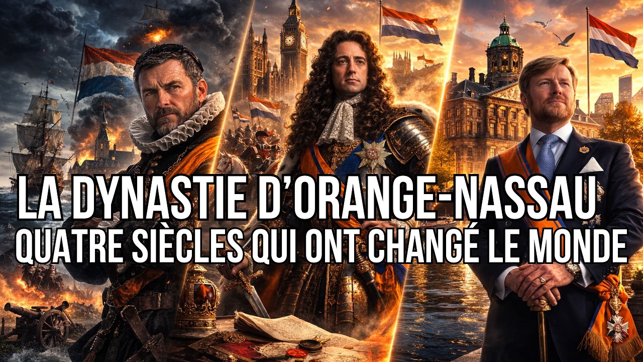 La dynastie d’Orange-Nassau : de la révolte de Guillaume le Taciturne aux rois des Pays-Bas