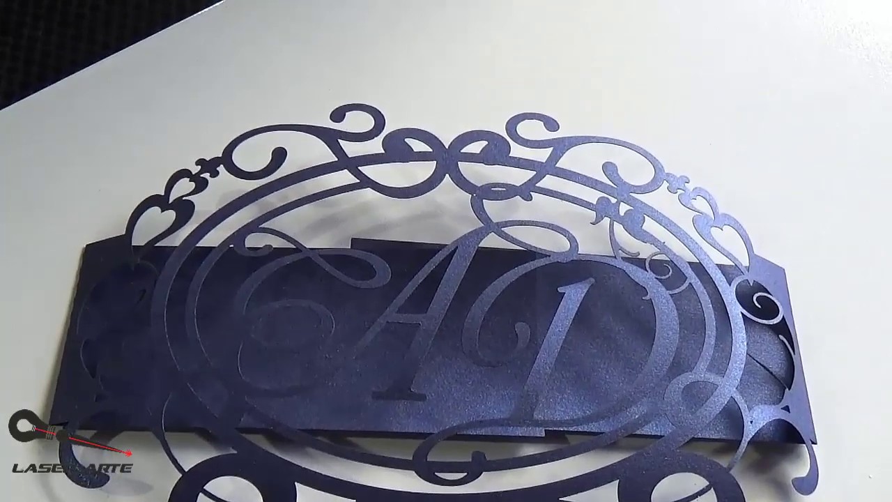 Edición y corte laser de tarjetas para bodas pack 1